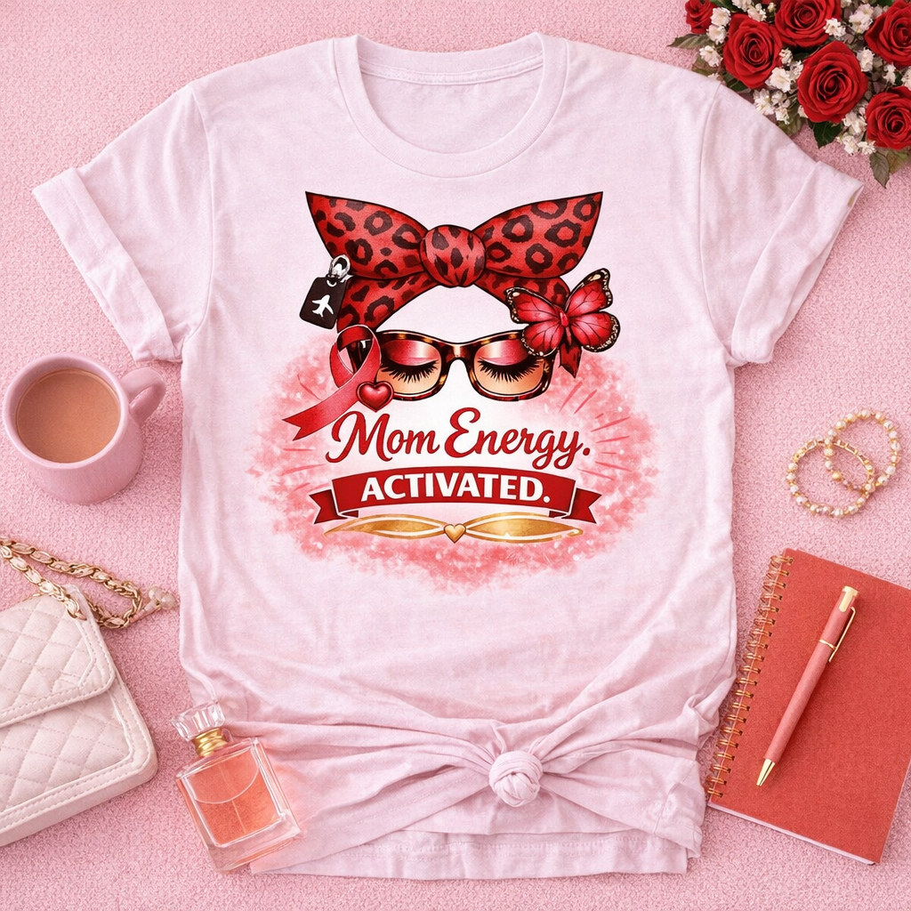 Mom Energy Activated Tee